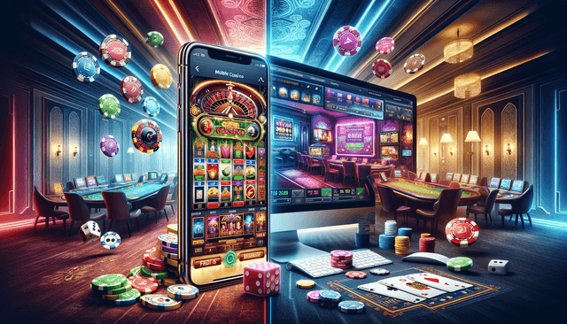 Casinos mobiles vs casinos en ligne : une comparaison détaillée image