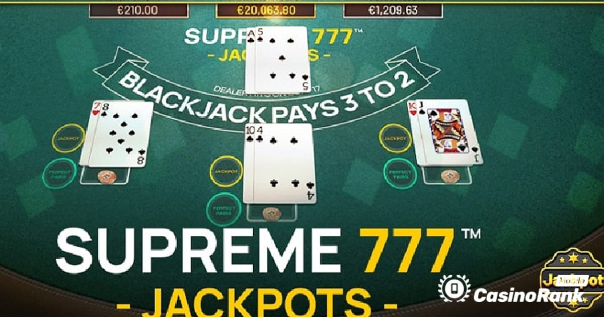 Betsoft Gaming breidt zijn aanbod aan tafelspellen uit met Supreme 777 Jackpots